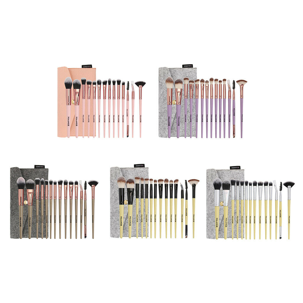 Soft Makeup Cosmetic Brushes Powder Concealer Eyeshadow Eyeliner Brush Pink