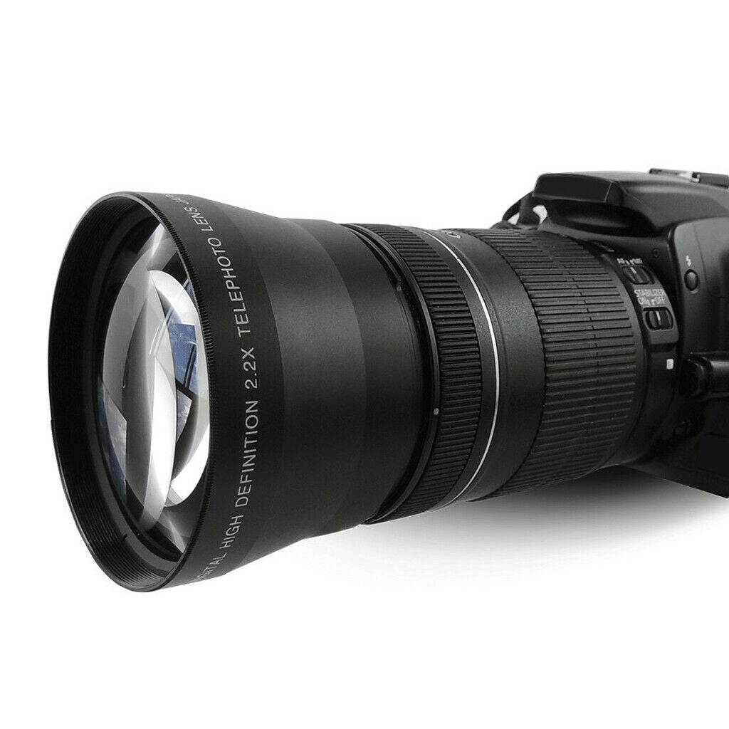 67mm 2.2X  photo Converter Lens for Canon Digital Camera 18-135mm