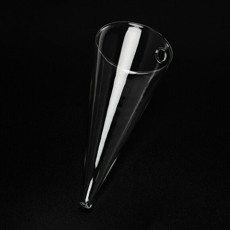 Cone Hanging Glass Flower Planter Vase Terrarium Container Home Garden Decor OL6