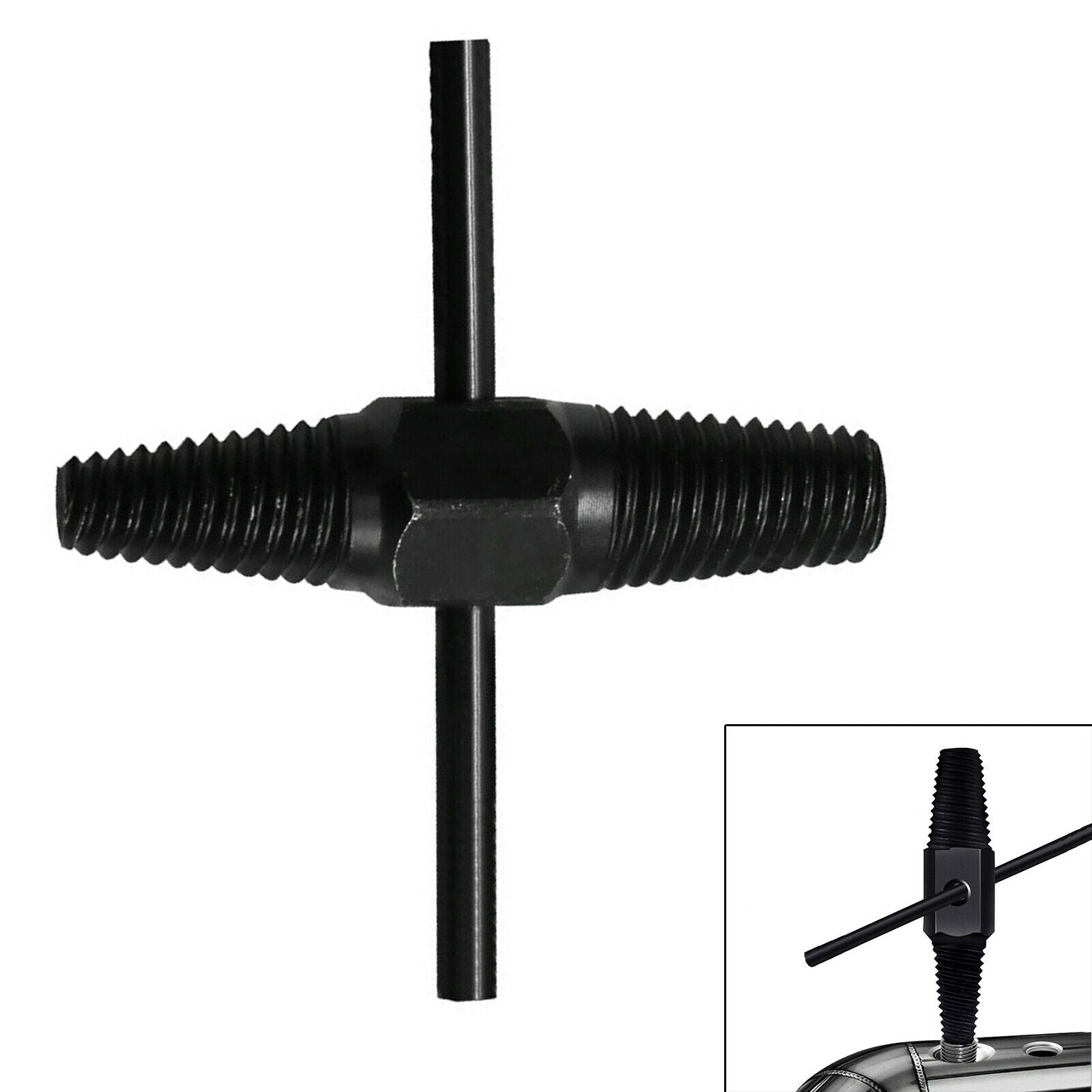 Metal 4" 6" Screw Extractor Tap Valve Double-head Damaged Stripped Screws