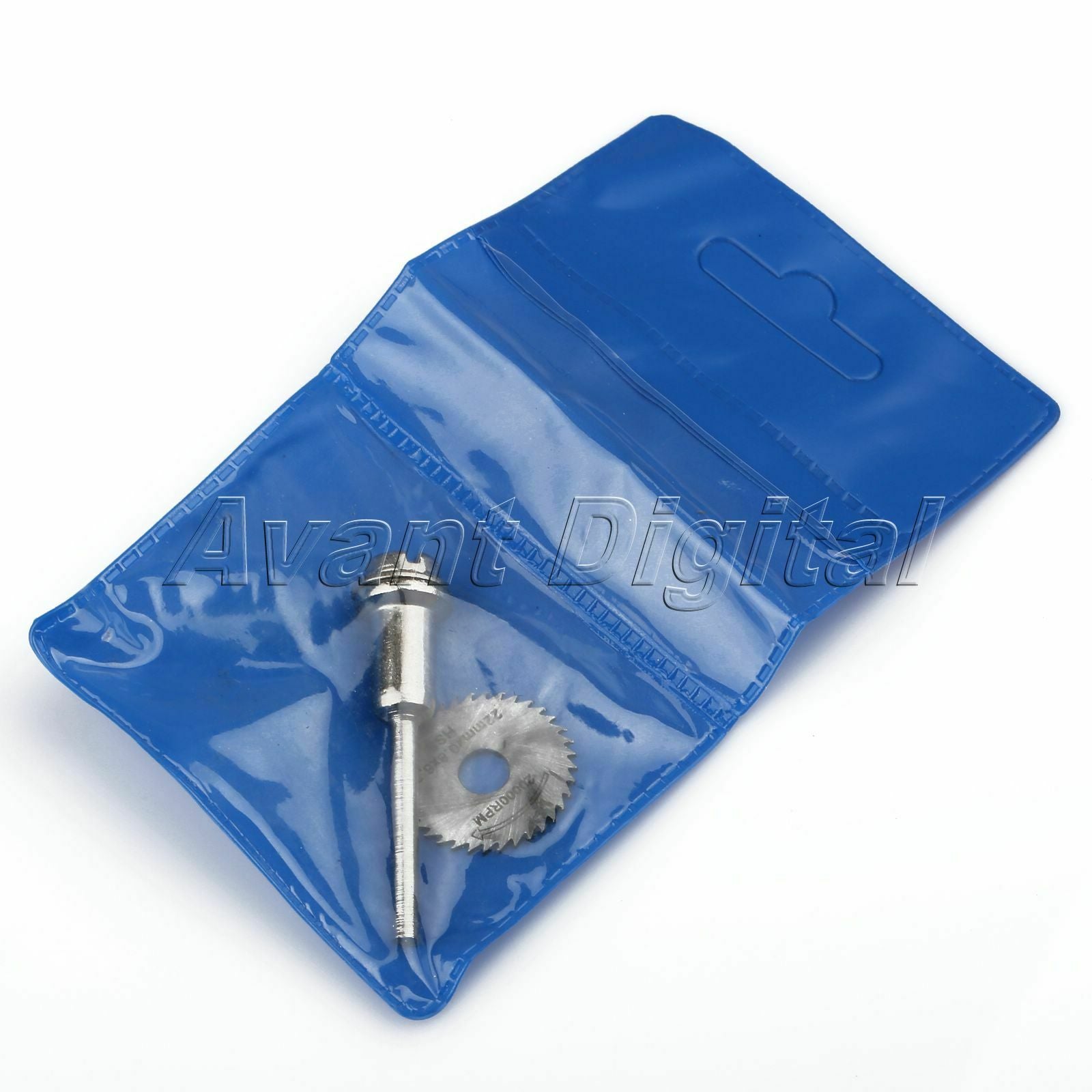 22mm HSS Saw Blade Cut Off Wheel Disc w/ Mandrel for ABS Wood Plastic Cutter