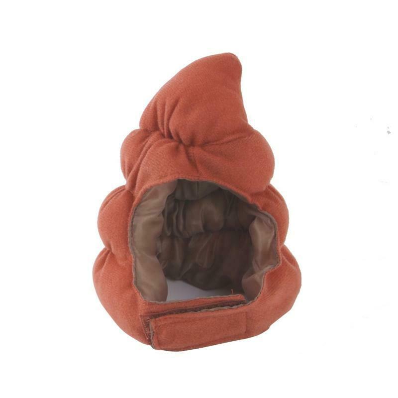 Pet Hat Poop Shaped Headwear Cat Funny Photo Props Suitable for Cats and Dogs