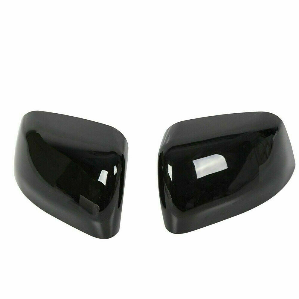 Black Mirror Covers+Door Handle Covers For Jeep Grand Cherokee For Dodge Durango