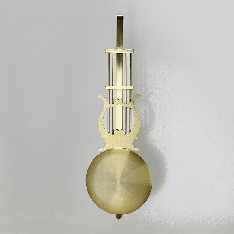 Traditional Golden Clock Pendulum Movement DIY Replacement Accessory Repair Kit