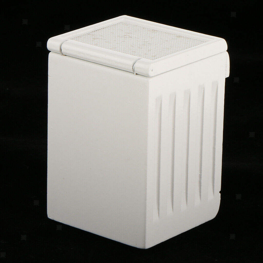 1/12 Scale Mini Simulation Washing Machine w/ Ceramic Bathroom Set Decor