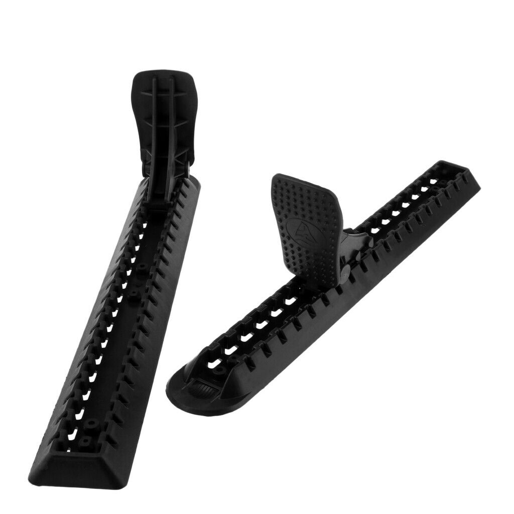 2 Pieces Black Nylon Kayak Foot Brace Pedal Feet Rest Peg Accessories
