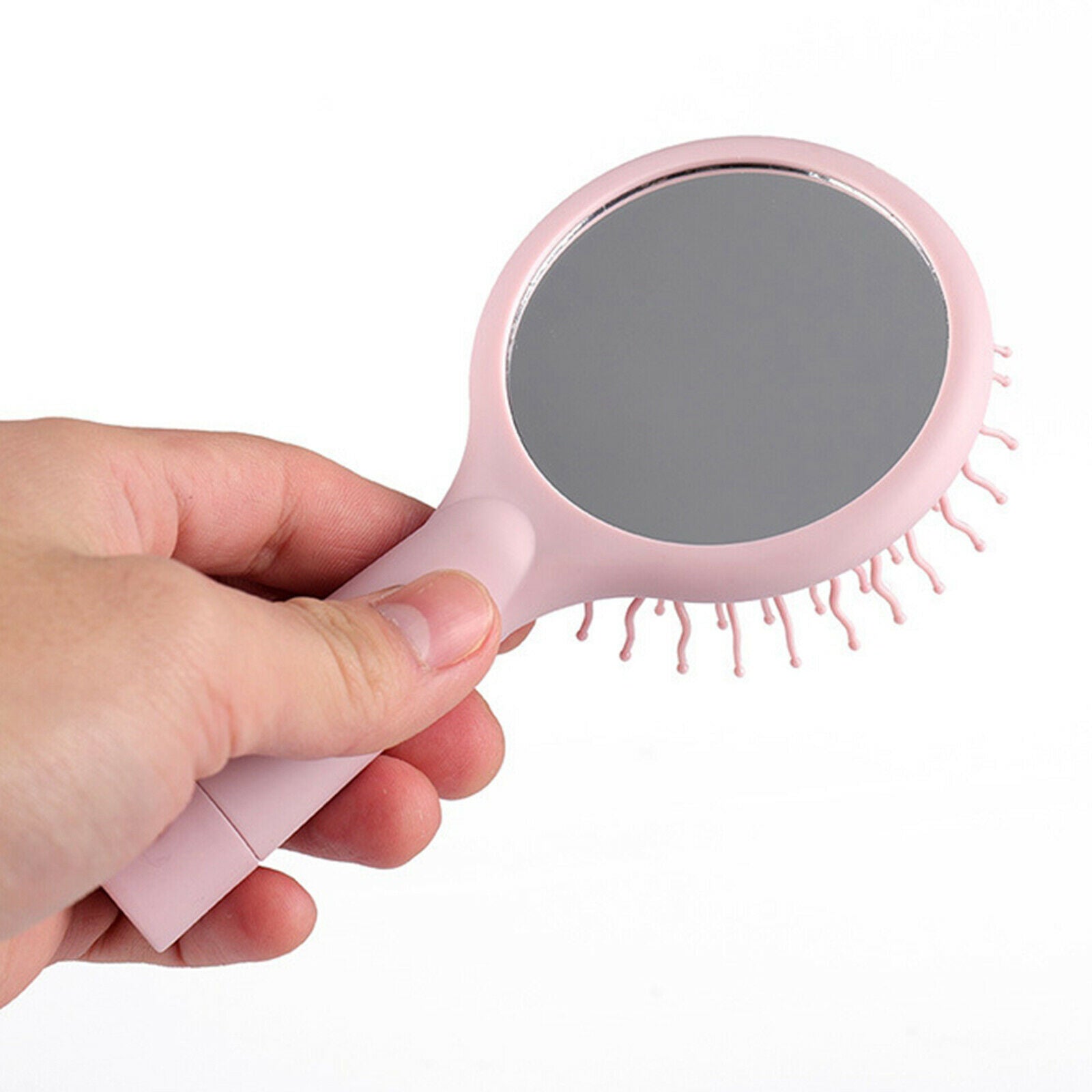 Mini Portable Pocket Comb Travel Massager Hair Brush Anti- for Women