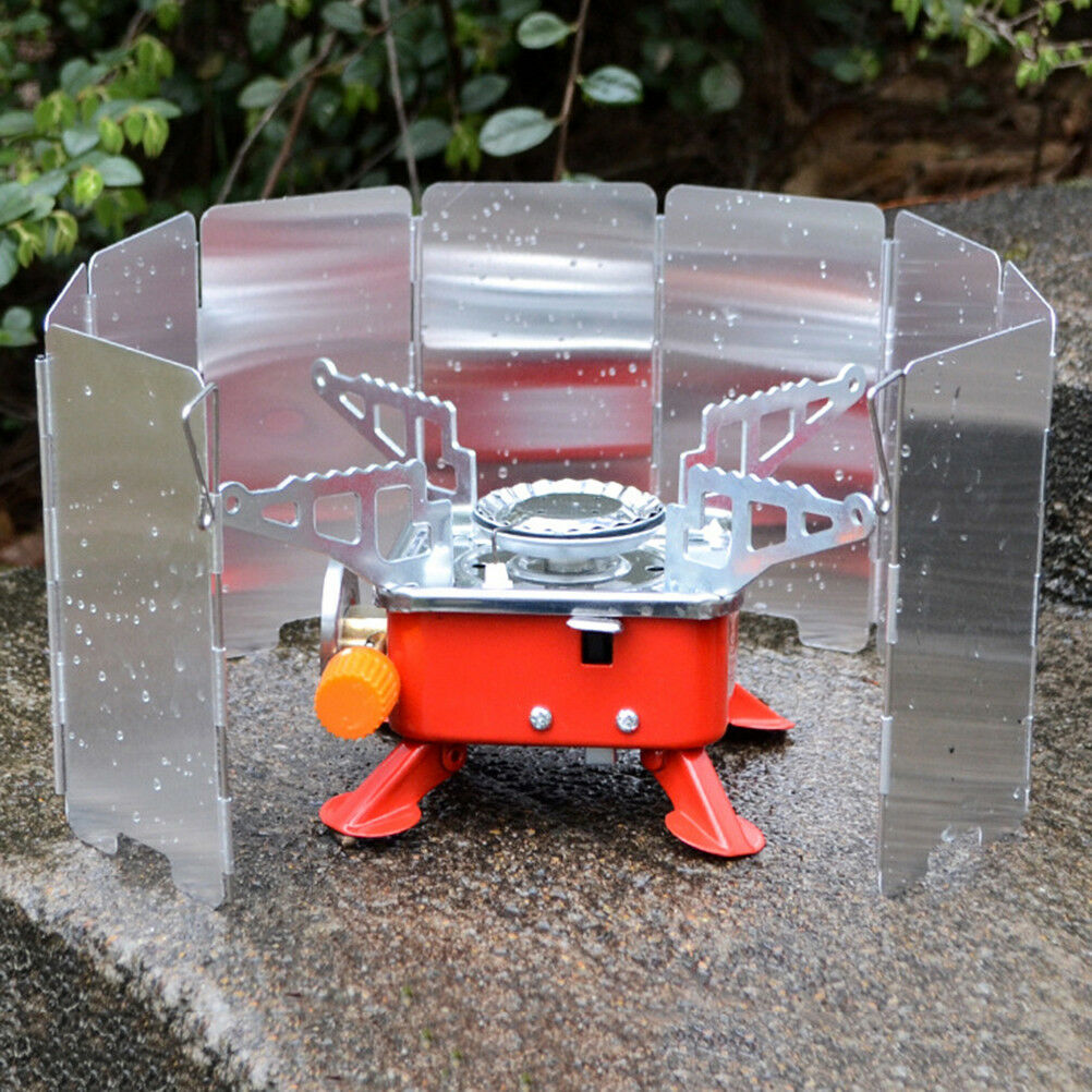 Picnic Wind Guard Cookware Cookout Stove Outdoor Supplies Foldable Wind DEAU