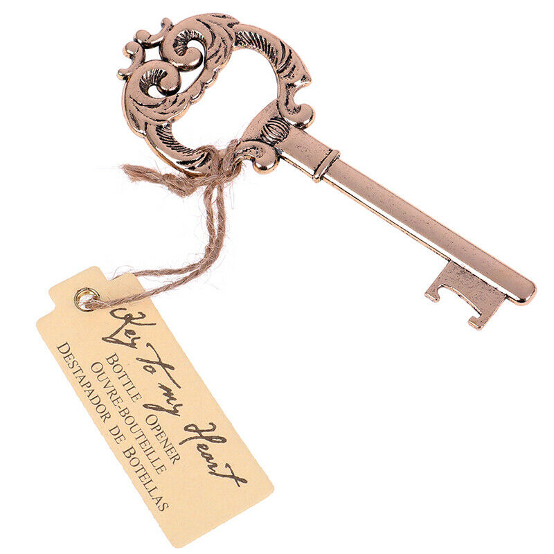 Metal Key Bottle Opener Beer Openers Rustic Wedding Party Favor Guest Gif.l8