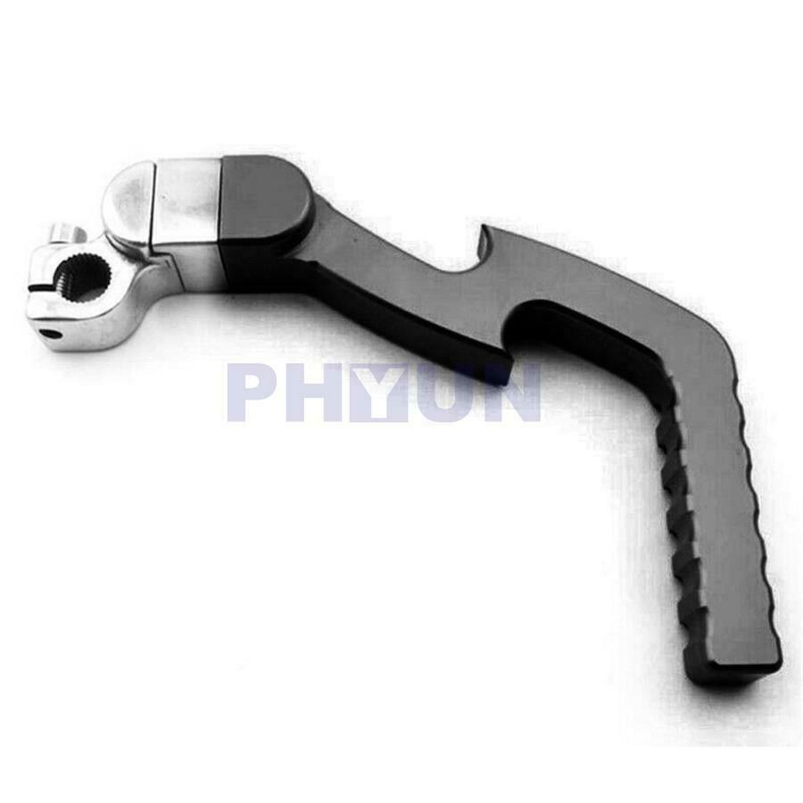 Motorcycle Kick Starter Lever Bar Pedal Gear Fit Black CNC For 110-250cc Engine