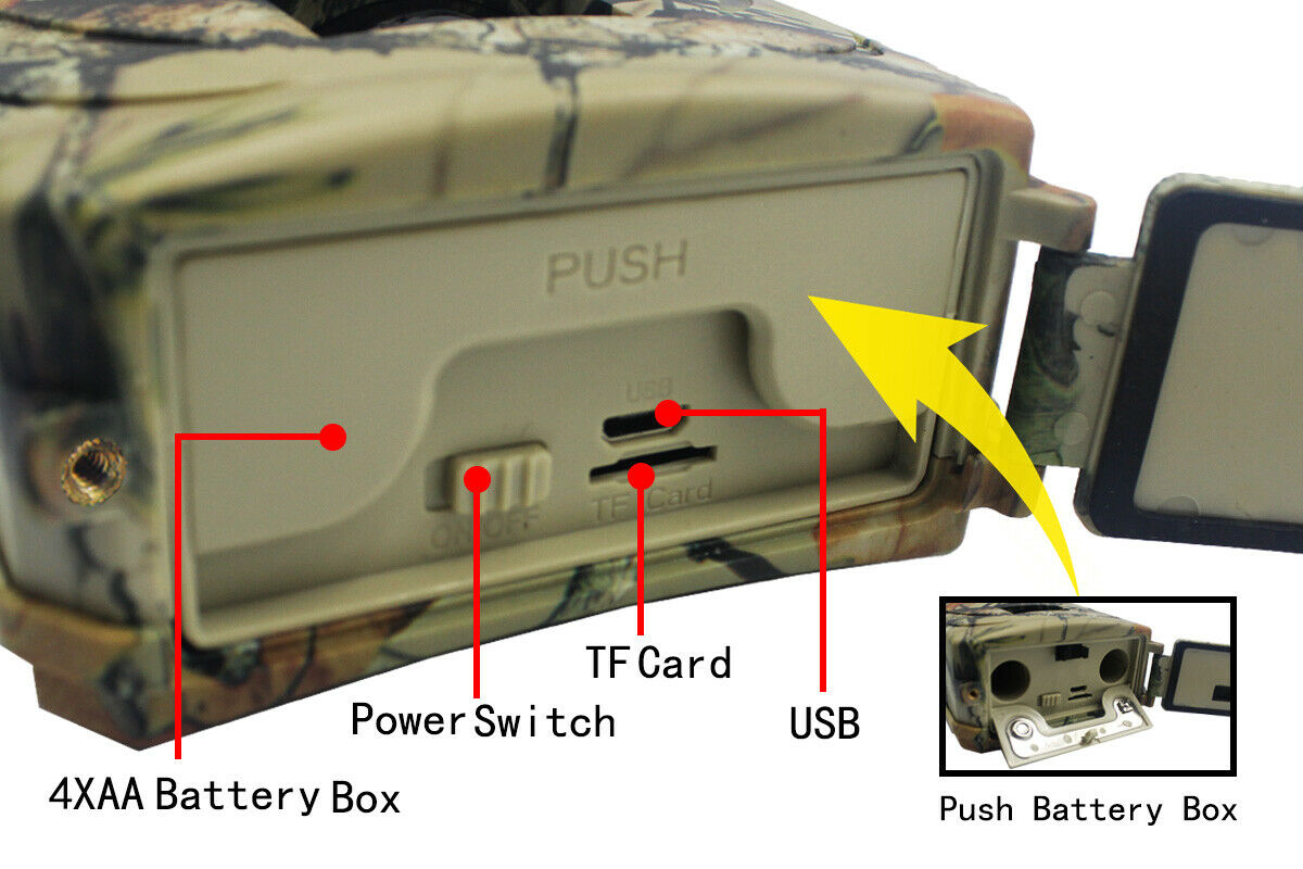 IP56 Camera 16MP 1080P Hunting Camera  for Wildlife Scouting Digital