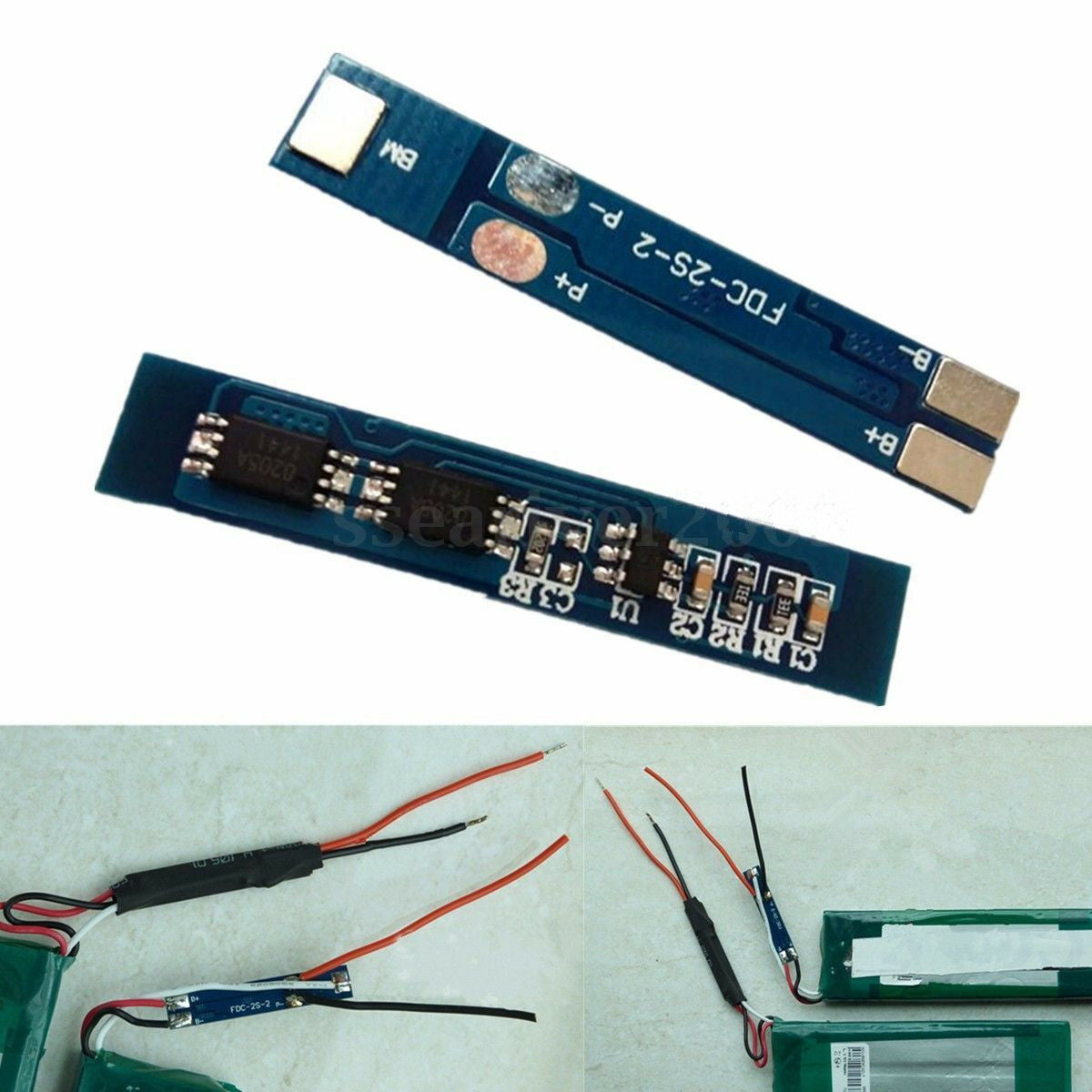 2X 2S Li-ion Lithium Battery 18650 Charger Protection Board Module 3A 7.4V 8. Xz