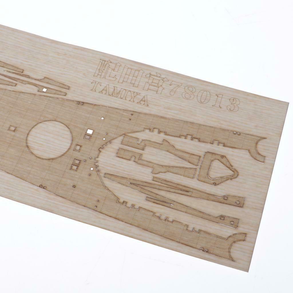 1:350 Scale Wood Deck with Anchor Chain German Bismarck  Material