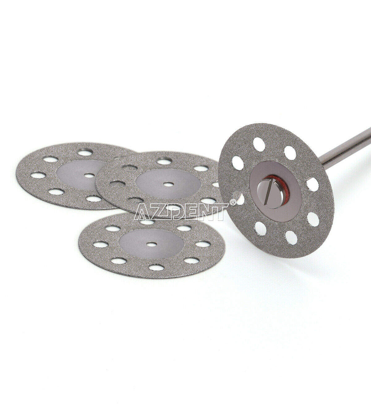 10 X Dental Diamond Disc Cutting Double Side Disk Tool 350 220 045 For Polisher