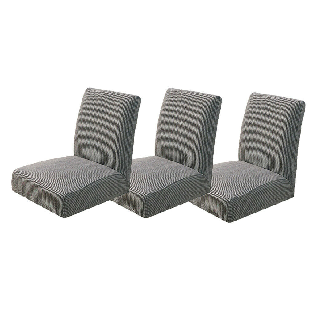 Super Fit Universal Stretch Dining Chair Covers, Removable Washable Slipcovers