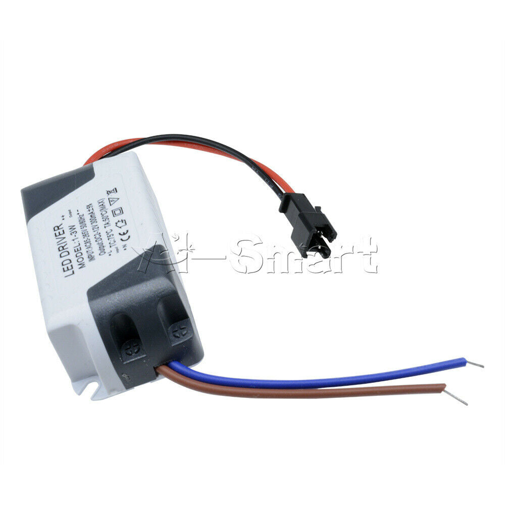 LED Electronic Transformer Smart Power Supply Driver 3X1W AC 85V-265V to DC 12V