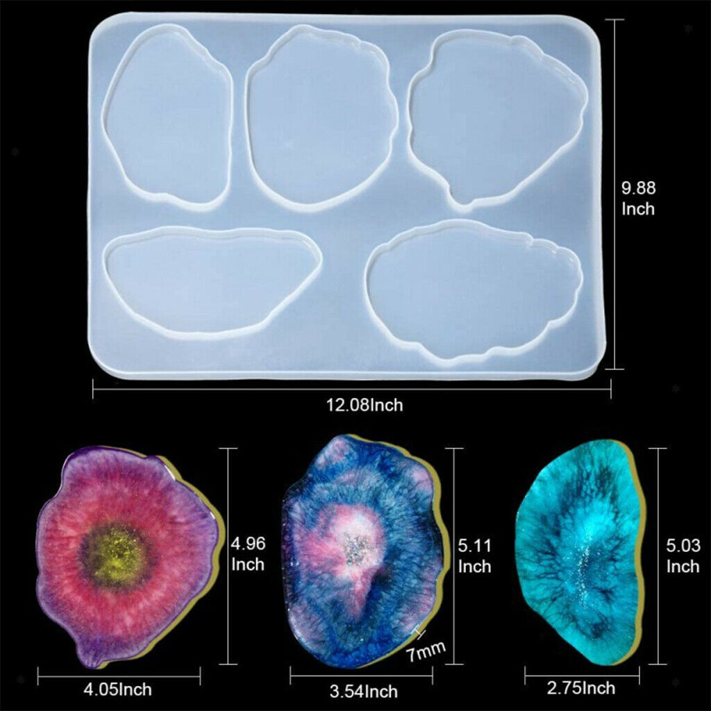 Irregular Coaster Molds Cloud Coaster For Family Cups Mats Home Decoration