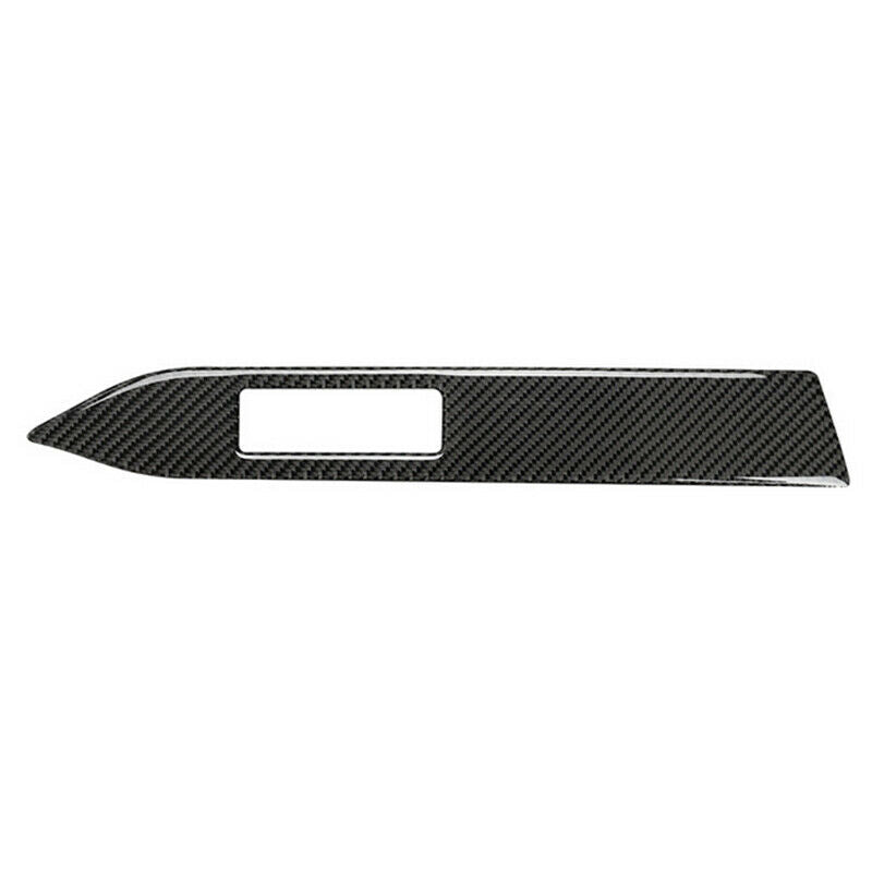 Carbon Fiber Interior Dashboard Panel Cover Trim Fit For Ford Mustang 2015-2019