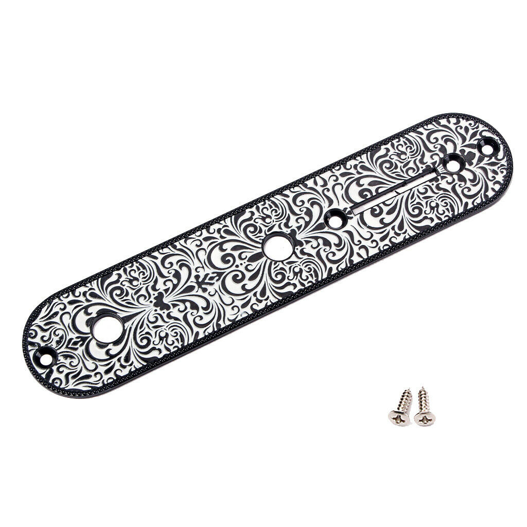 Zinc Alloy Electric Guitar Bridge Switch Control Plate for TL Replacements