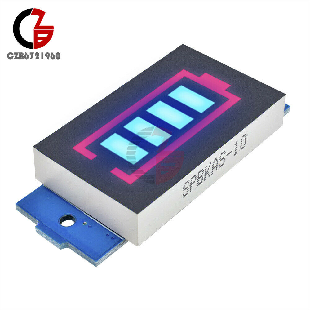 3S 12.6V Blue Display Lithium Battery Capacity Indicator Module Power Tester New