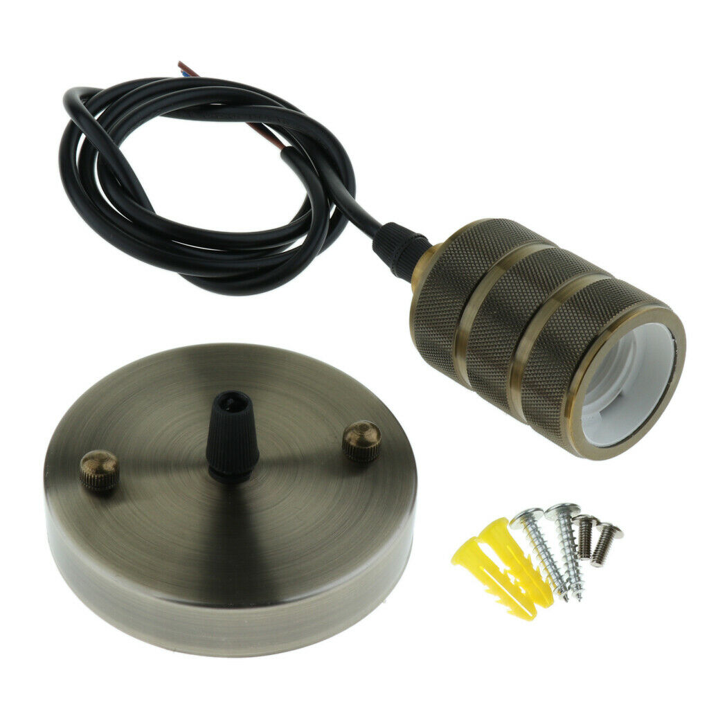 Pendant Standard E27 Light Socket with Wire Suction Tray 04