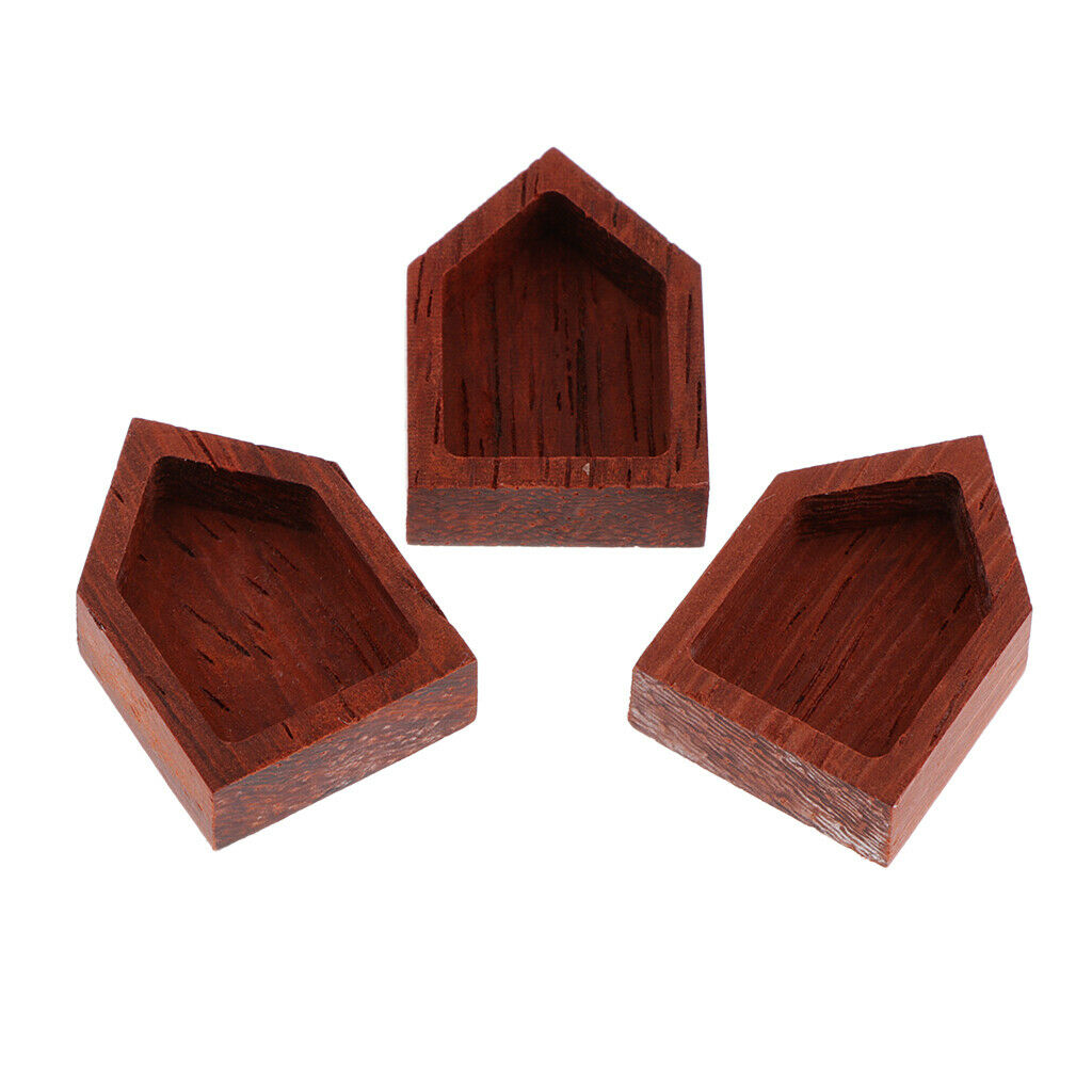 6 Pieces Natrual Wood Pendant Charms for Crafts Jewelry Necklace Crafts DIY
