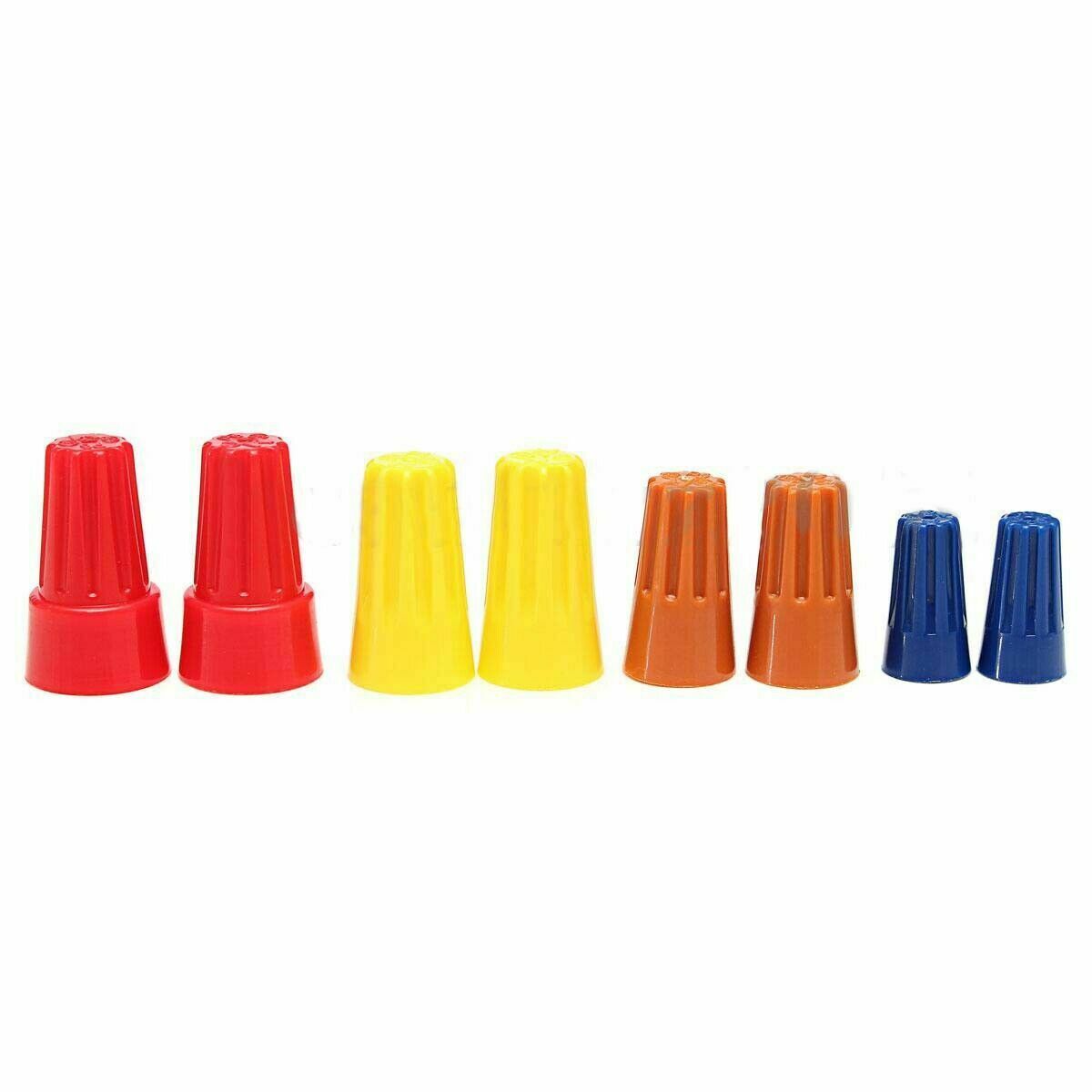 70Pcs Assorted Electrical Wire Twist Connectors Terminals Cap Nut Rotating Set