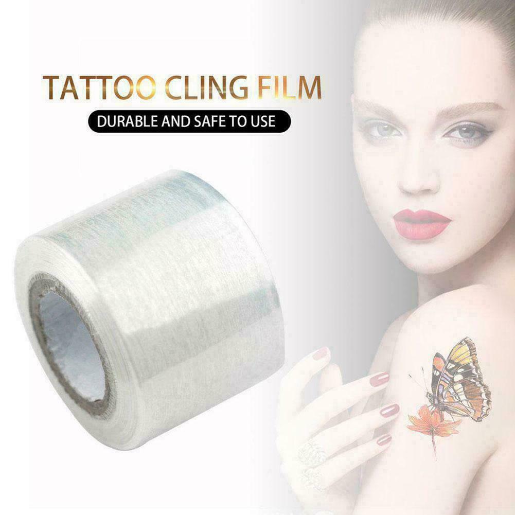 Transparent Plastic Cling Film For Tattoo Wrap Beauty Semi Eyebrow B2D8