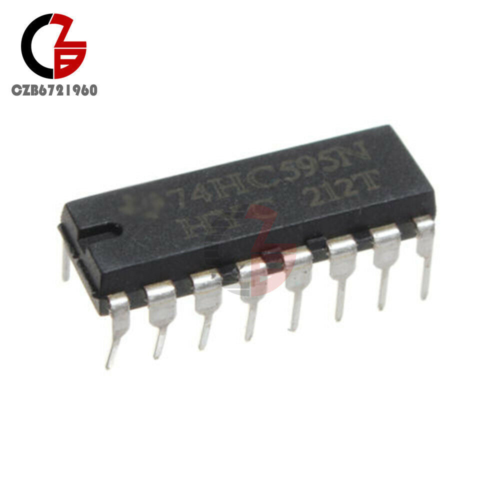 10Pcs SN74HC595N 74HC595  8-Bit Shift Register DIP-16 IC Voltage 2.0 ~ 6.0 V