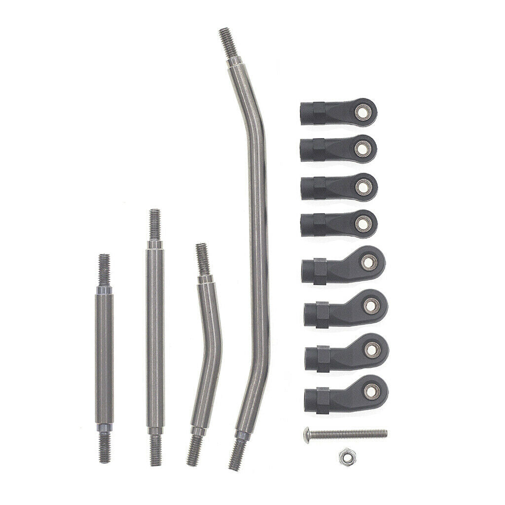 4Pack RC M4 Steering Links Kit for Redcat GEN8 Car Buggy Trucks Upgrade
