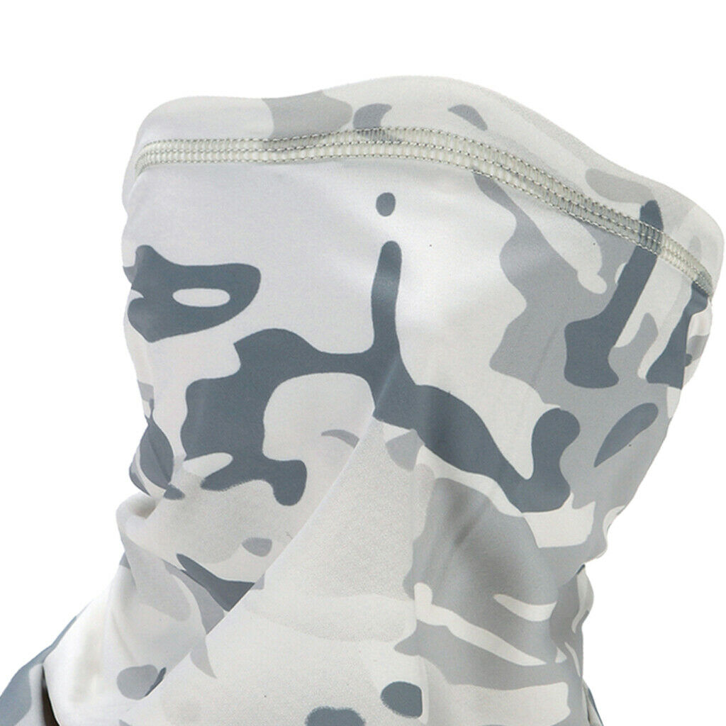 2Pcs Mens Silky Outdoor Sports Balaclava Headscarf Cycling Ski Anti-UV