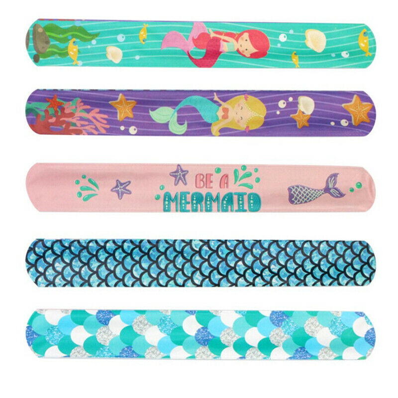 10pcs Mermaid Clap Circle Toys Little Mermaid Theme Party Decorations Girl D XC