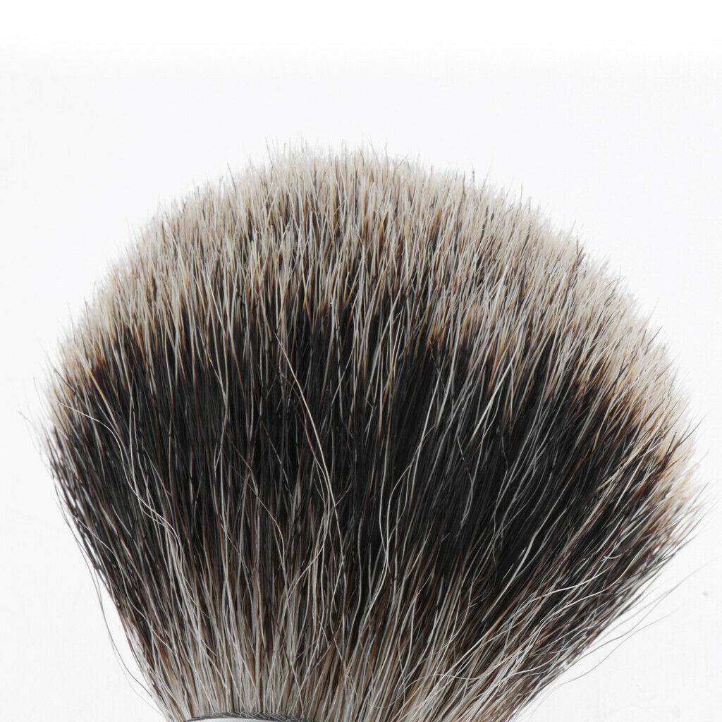 Wooden Handle Men's Mustache Shaving Brush Grooming Tool for Barber Salon 04