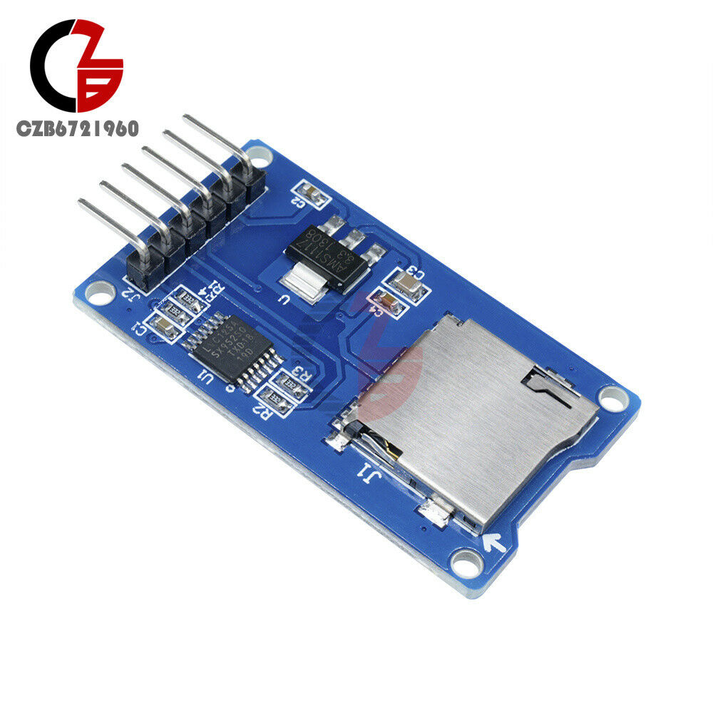 10PCS Mciro SD TF Card Memory Shield Module Storage Board 3.3V SPI for Arduino