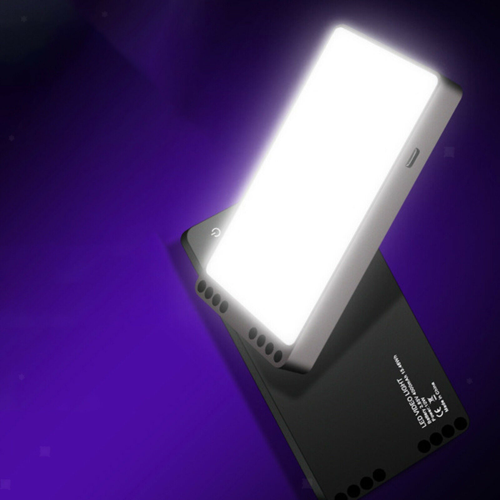 Portable RGB Fill Light Rechargable Background LED Panel Light Studio Photo