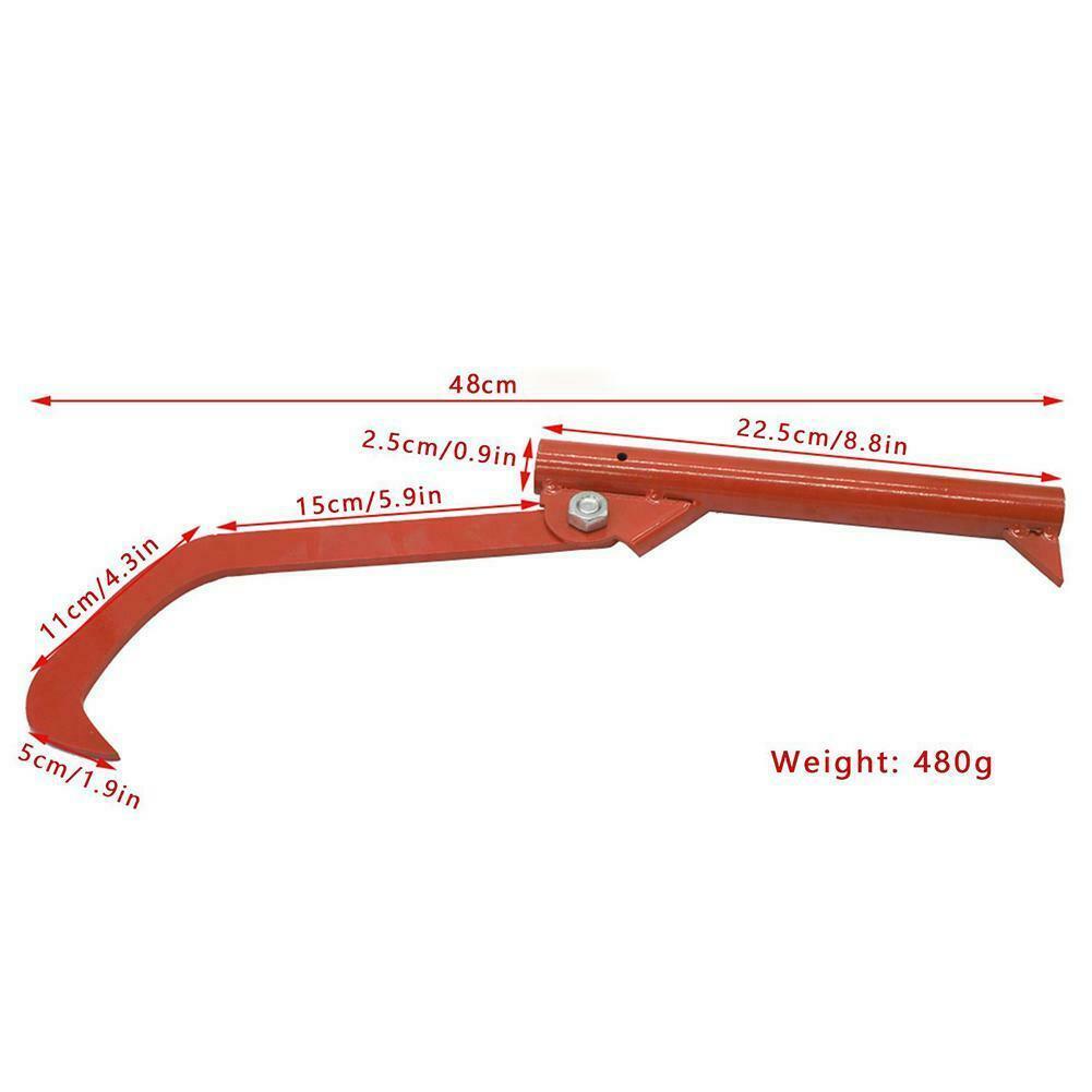 Practical Cant Hook Durable Steel Logs Peavy Patio Rollers Tool Felling Levers