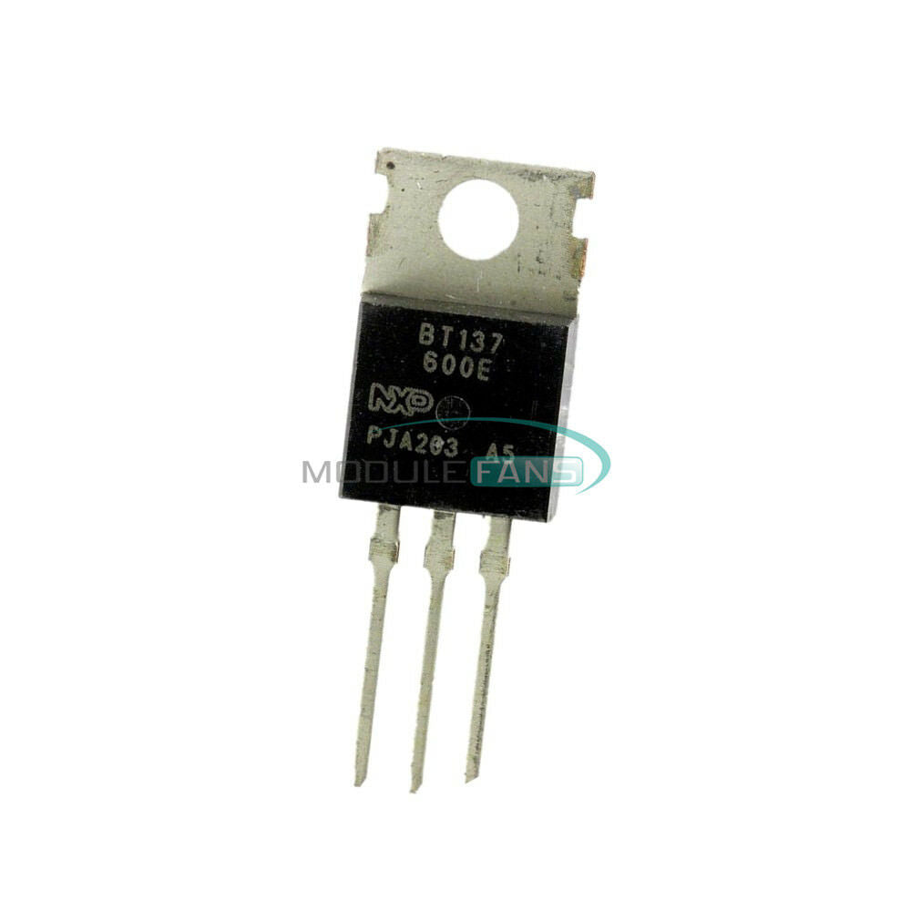 5PCS BT137-600E TO-220 BT137 600V 8A Triacs Thyristor M
