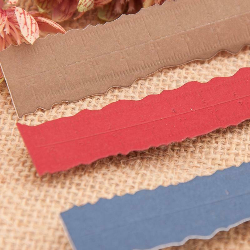 Irregular Ruler Die Cuts Stencil Decorative Embossing for DIY Journal Art Crafts