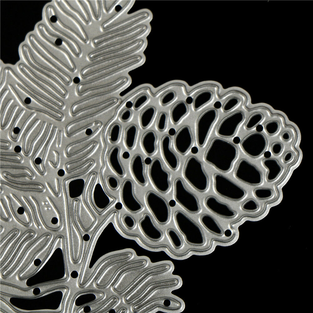 Pinecone leaves Metal Cutting Dies Stencil for DIY Scrapbook Album Card Ma.l8