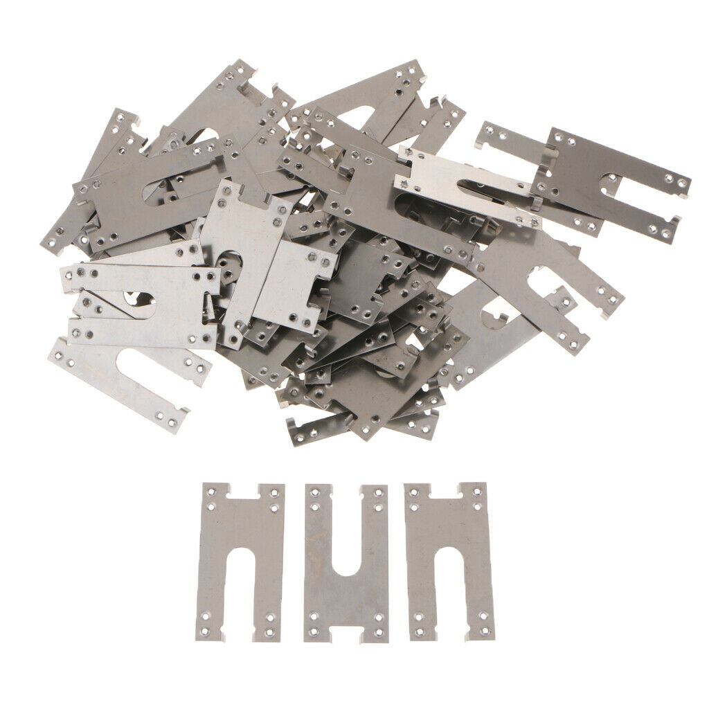100 Pieces Solar PV Cable 4 Line Clip Holder +Grounding Conductive Sheet