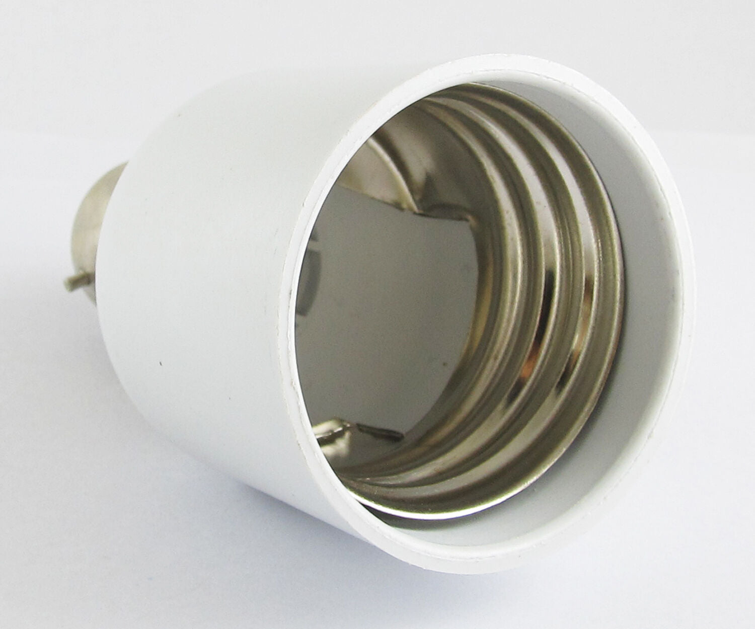 10pcs B22 Male to E40 Female Socket Base LED Halogen CFL Light Bulb Lamp Adapter