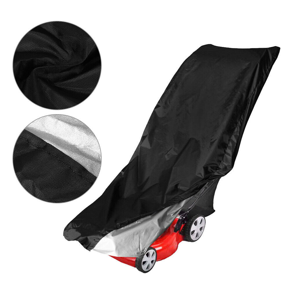 Lawn Mower Dust Cover Anti-UV Dust Rain Water Proof Furniture Protection Bag