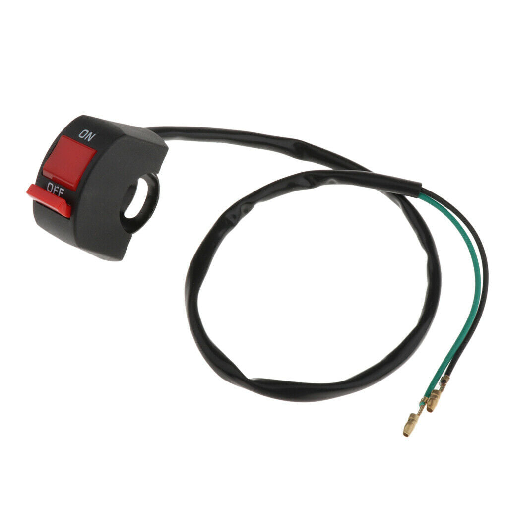 Universal 7/8" Motorcycle Handlebar Headlight Switch Fog Lamp Turn Signal