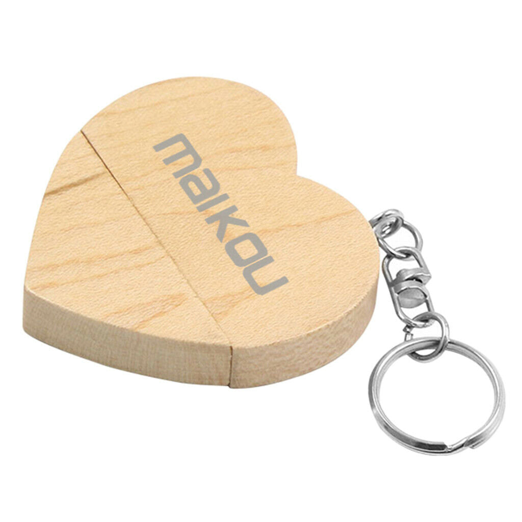 64GB Heart-Shaped USB Flash Drive USB 3.0 Pen Drive