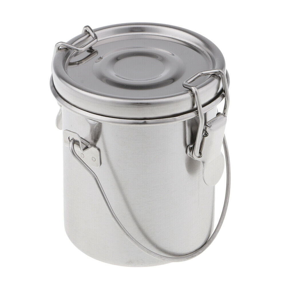 Artist Stainless Steel Brush Washer Removable Brush Cleaner Oil Painting Art Pot