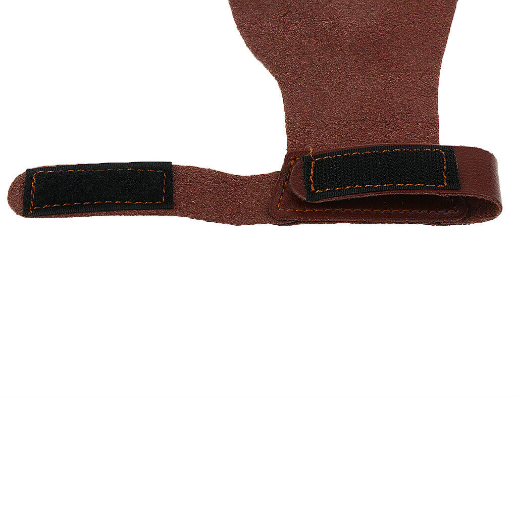 Cow Leather Archery Hunting Left Hand Protect Gear