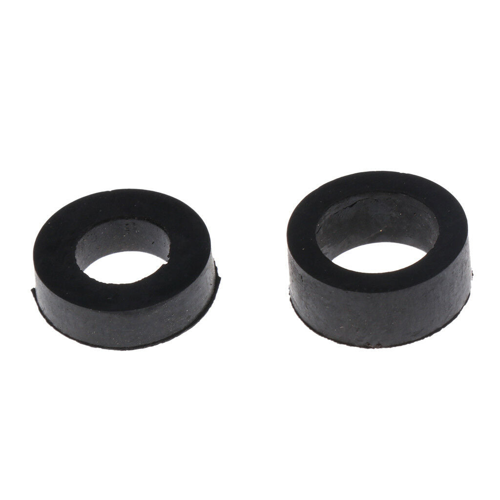 Red Aluminum Carbon Fiber Stubby Style Screw On Short Car Antenna 35mm