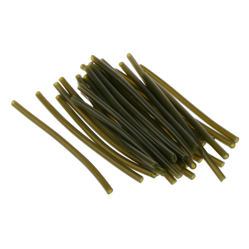 2X Plactic Sleeves - Carp Bream Tench Barbel Coarse Fishing Blackish Green