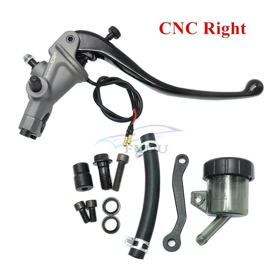 2PC (Left + Right) 19RCS Motorcycle Brake Master Cylinder Clutch 22MM Universal