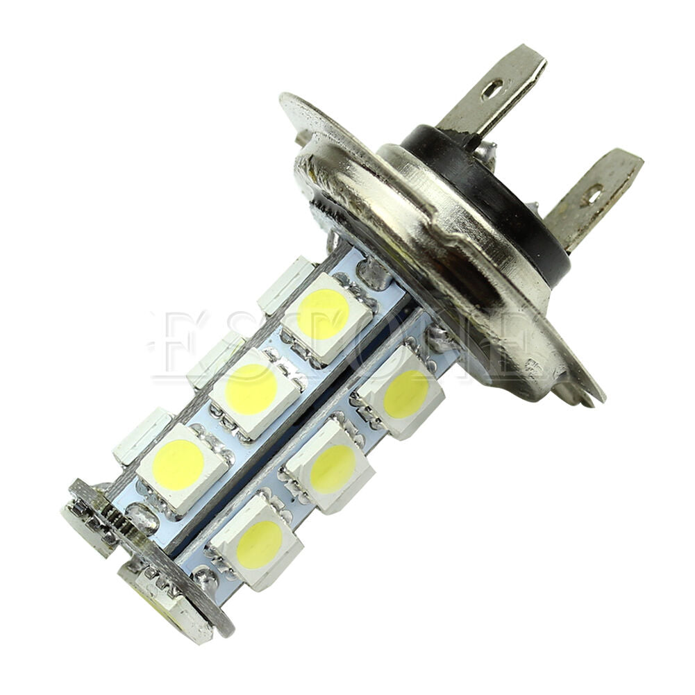 H7 18-SMD LED 5050 Car vehicle Fog Bulbs Pure White Driving Daytime Light Lamp